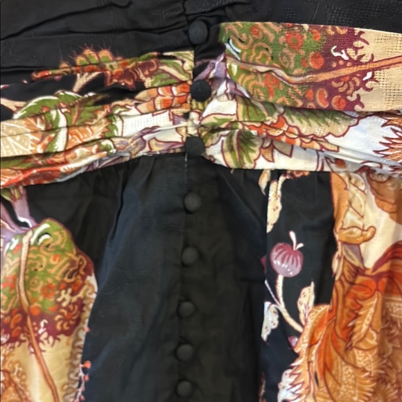 Anthropologie Katerina Button-Front Dress Floral Maxi Dress NEW - Picture 5 of 8